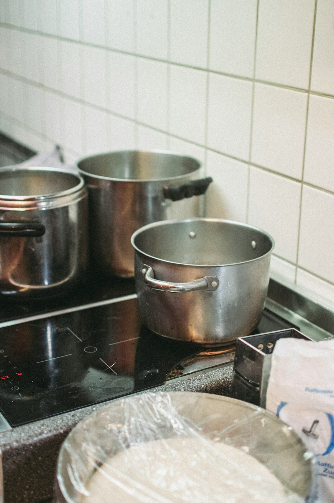 german family cooking together