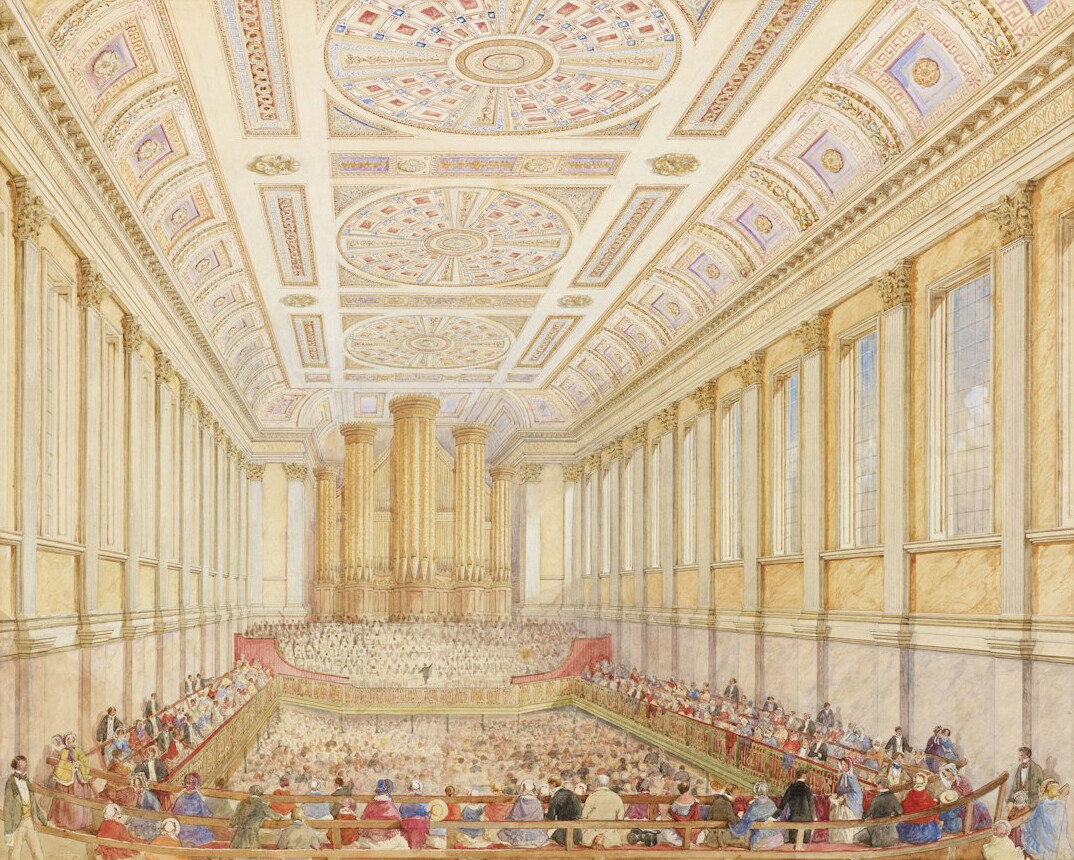 citizens discussing in town hall